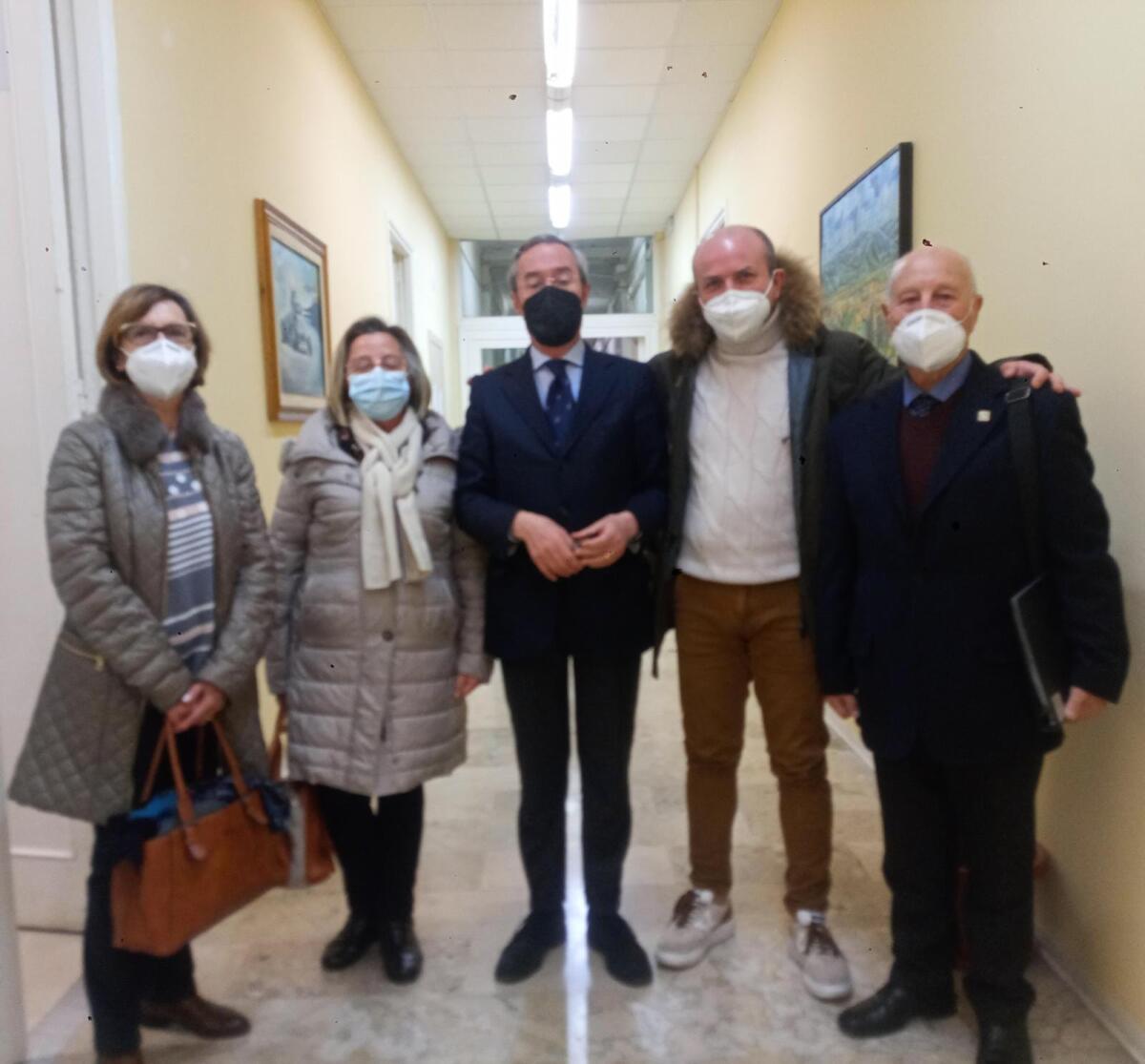 Incontro fra il sindaco ed il comitato Ospizio Marino - 