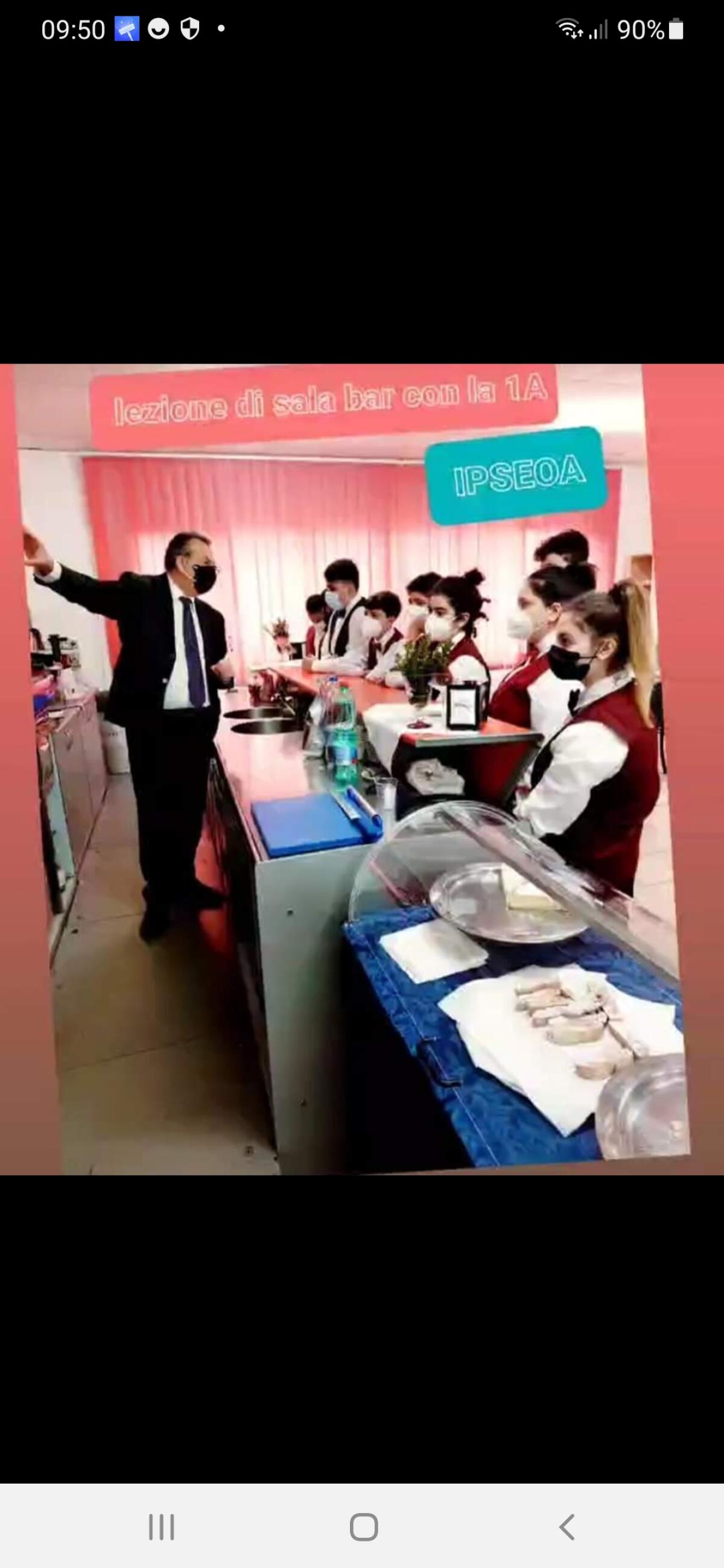 Un Bar didattico per gli studenti dell'Alberghiero -