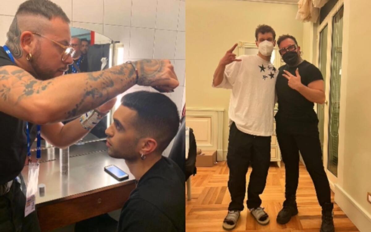 Lino Incorvaia, mani e forbici vincenti al festival di Sanremo -