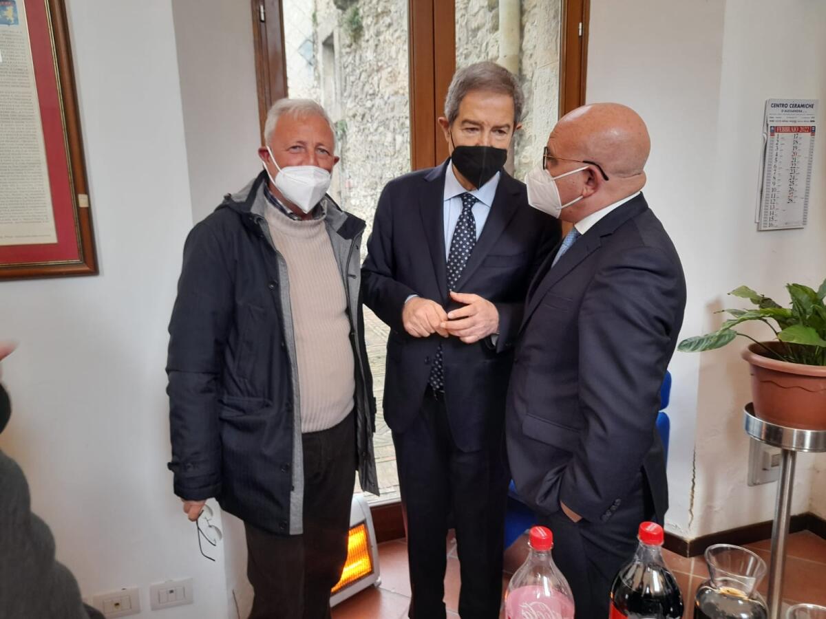 Il governatore  incontra Federico e Migliore: prove tecniche di elezioni - 