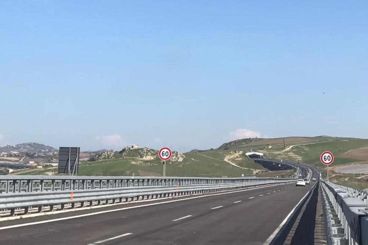 SS640: aperto al traffico il bypass di Caltanissetta - 