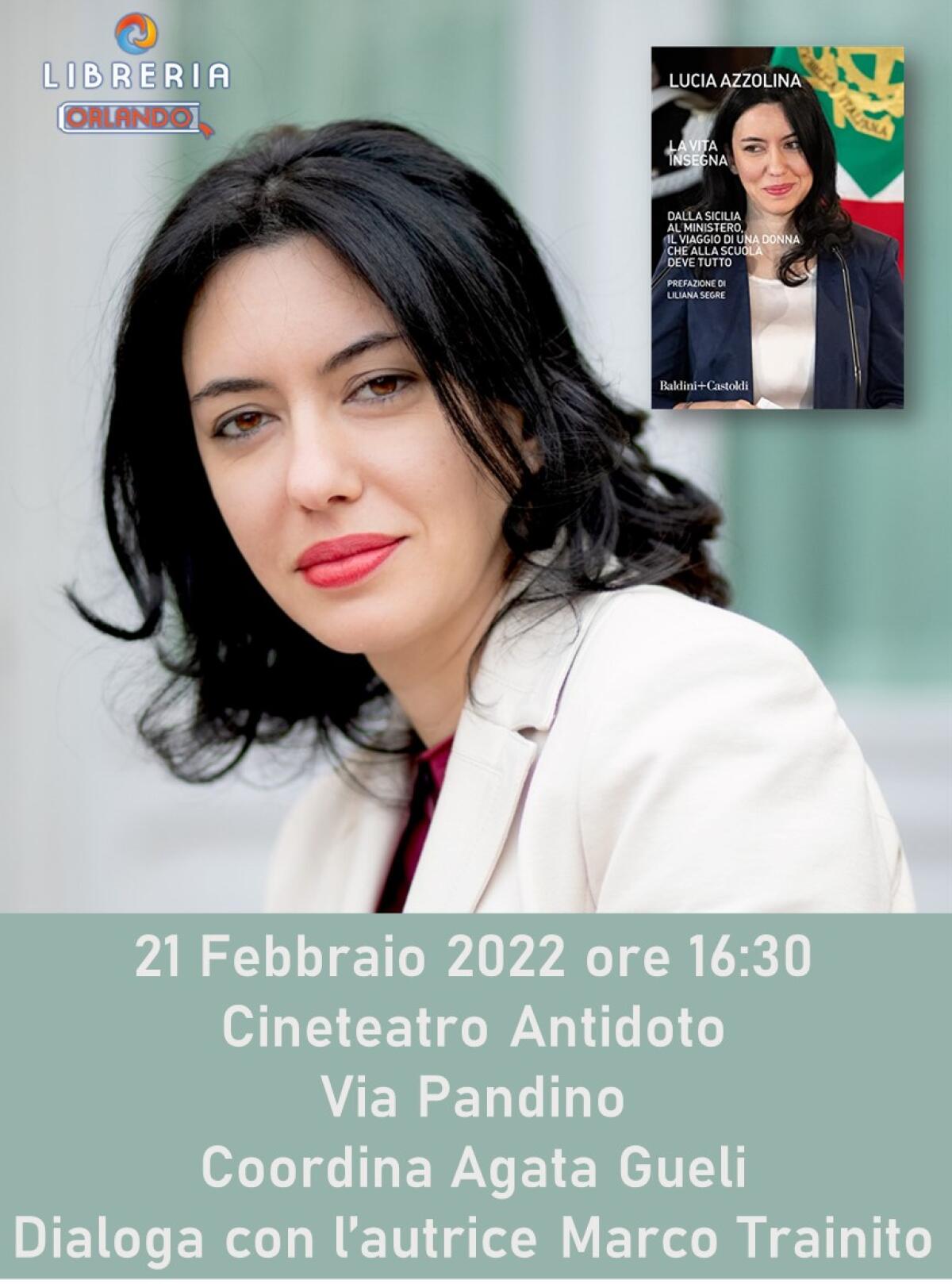 L'ex ministra Azzolina a Gela per raccontare la sua storia con un libro - 