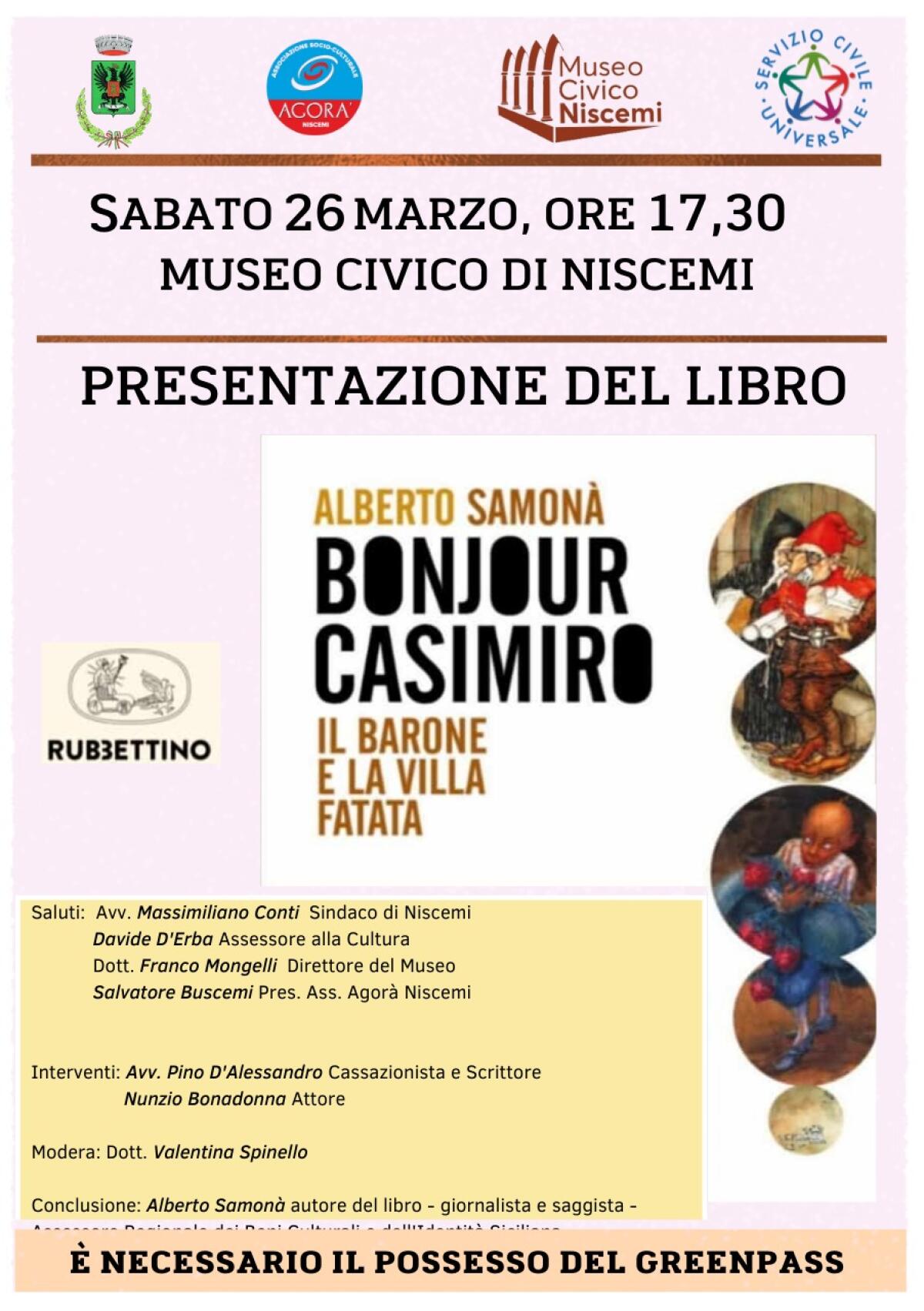L'assessore Samonà a Niscemi per presentare il suo libro - 