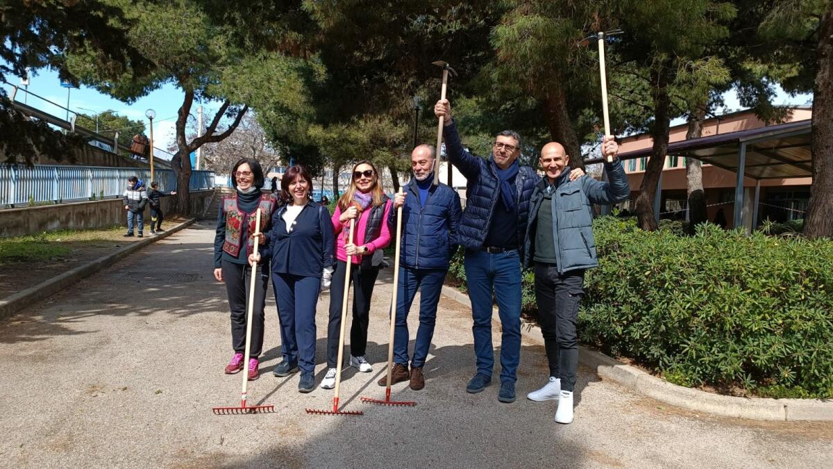 Operazione scuole pulite nell' Istituto Quasimodo - 