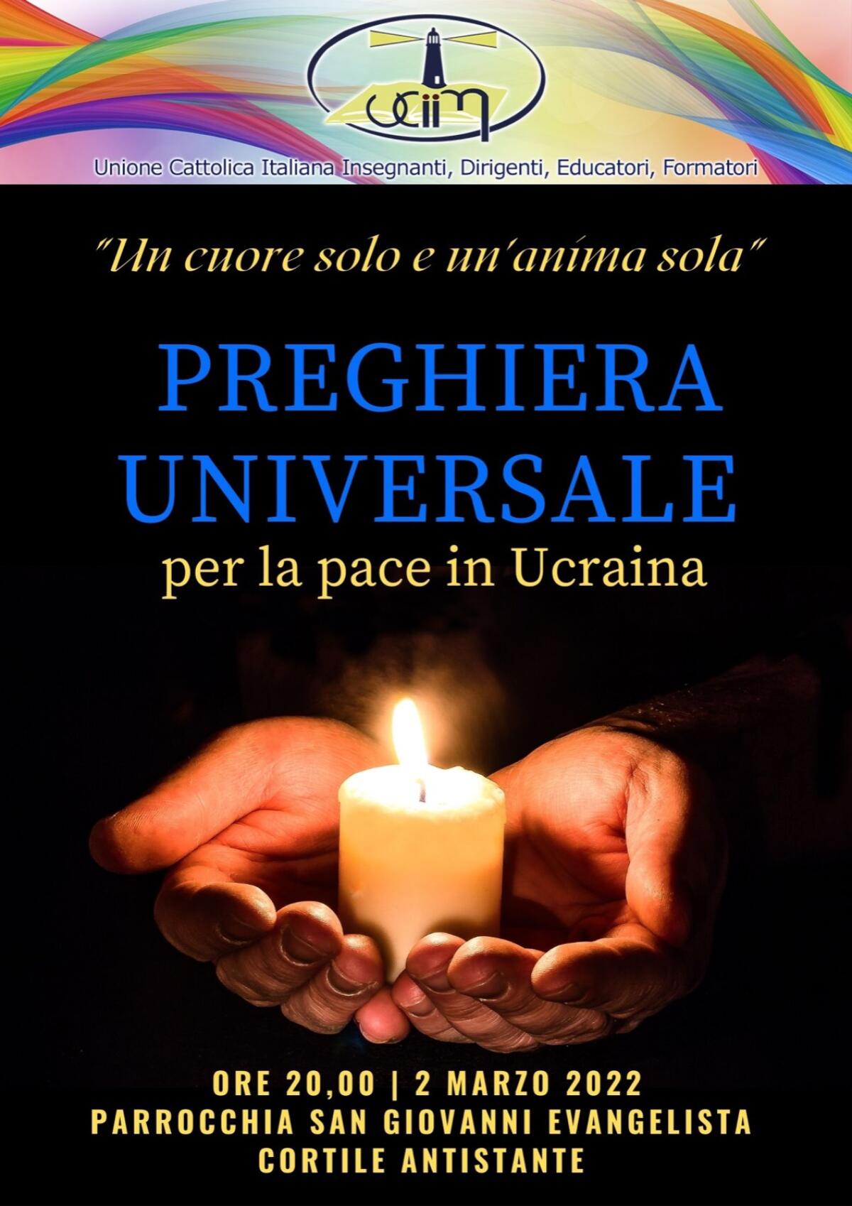 Preghiere per fermare la guerra - 