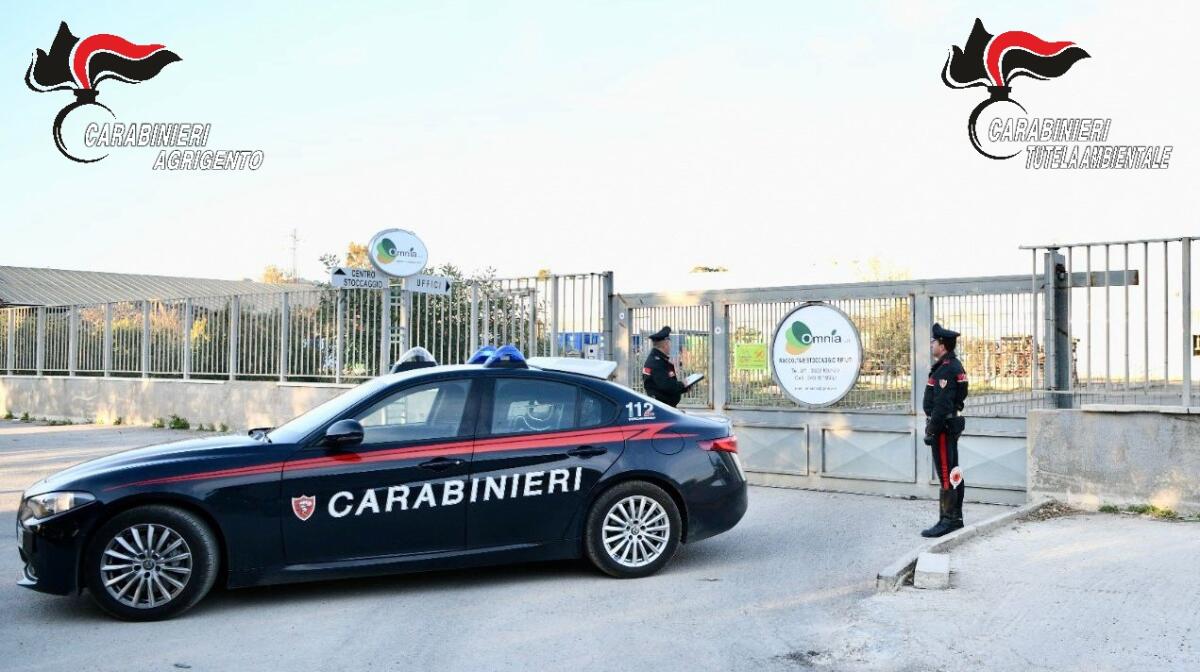 Sequestrato deposito stoccaggio rifiuti - 
