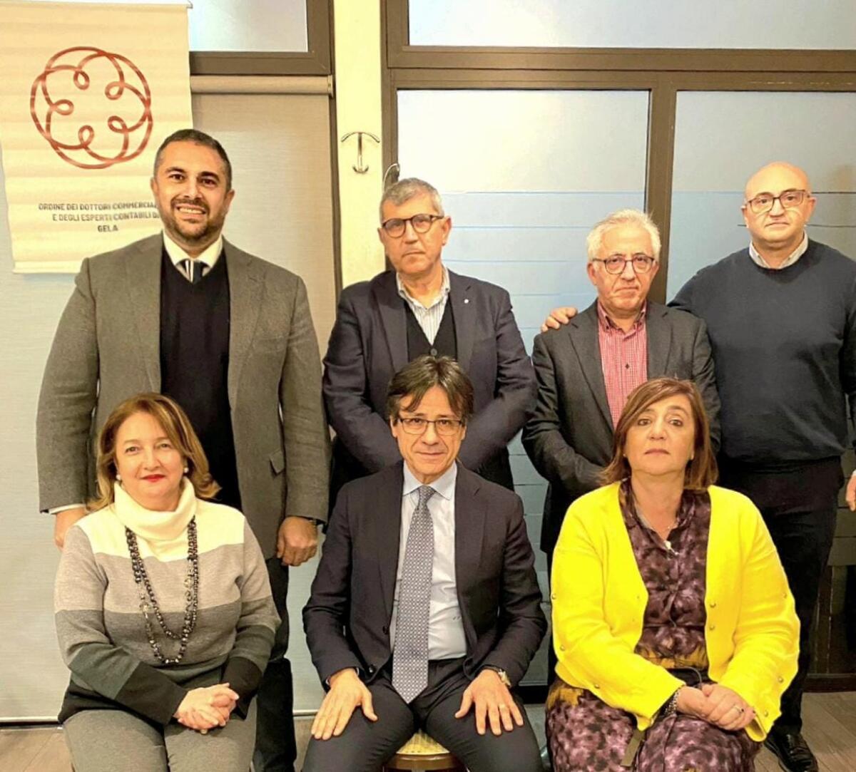 Ecco il nuovo Consiglio dell'Ordine dei dottori commercialisti di Gela - 