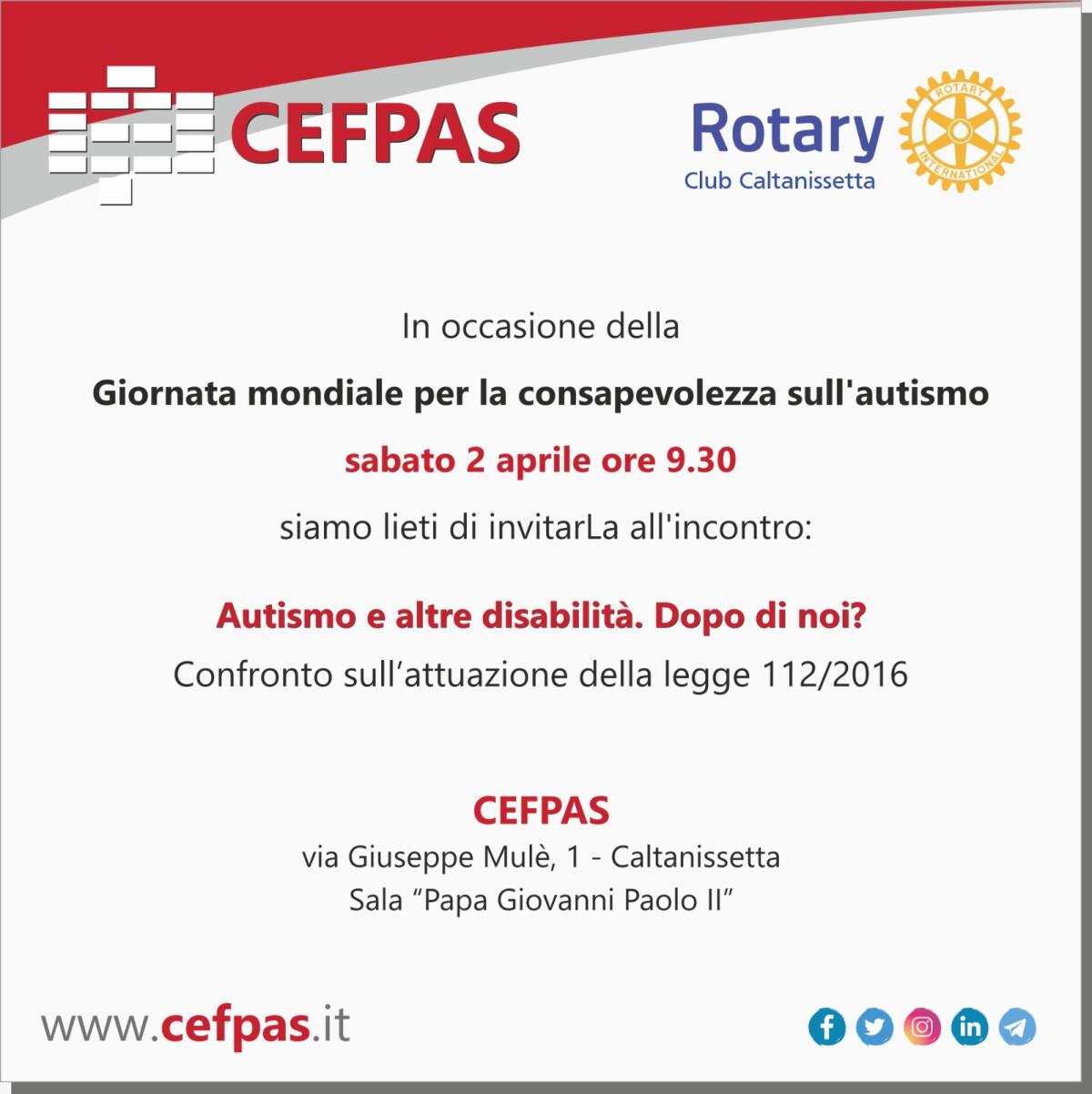 Convegno sull'autismo - 