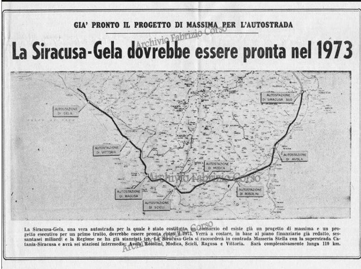 Si torna a parlare della Sr-Gela -