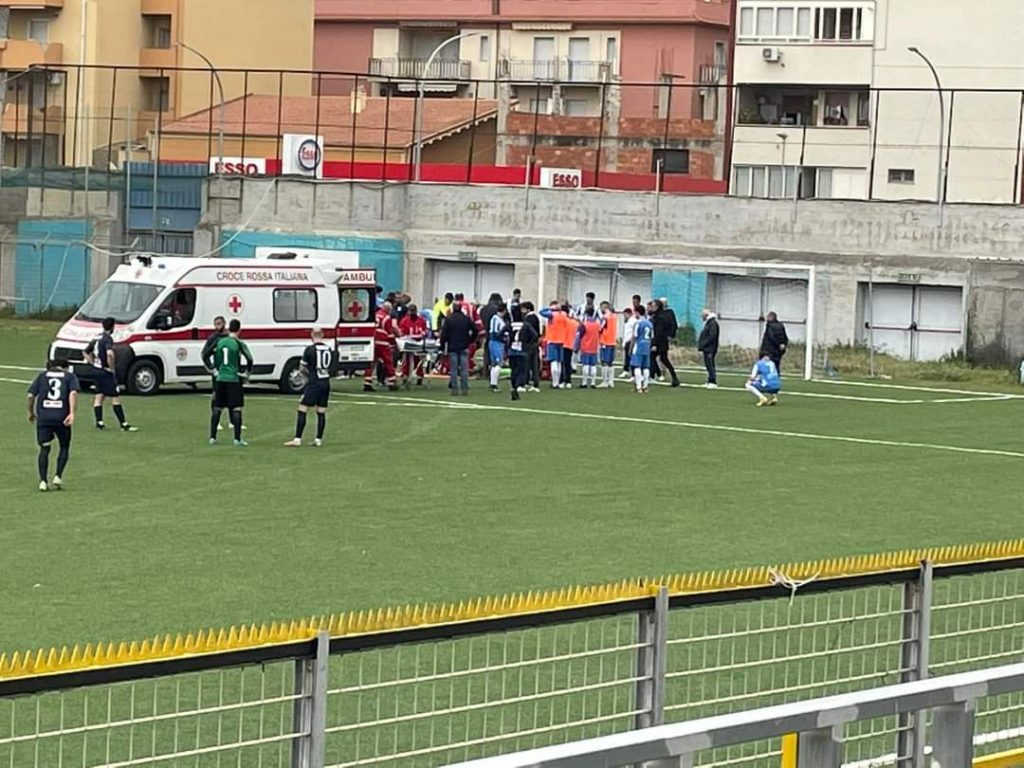 Vedda soccorso dopo lo scontro