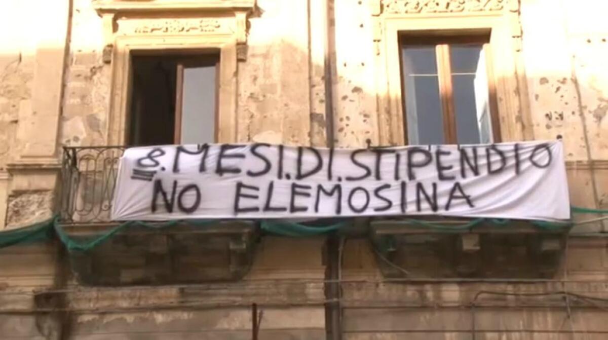 Stato di agitazione per i lavoratori del Consorzio di Bonifica di Gela - 