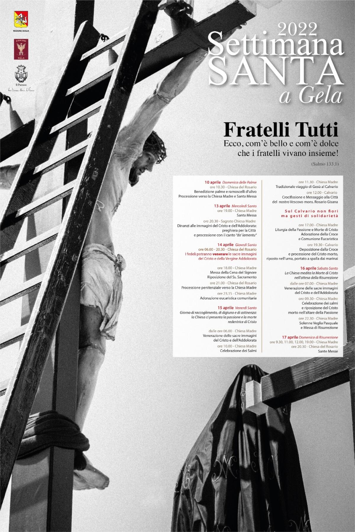 Settimana Santa: ecco il calendario degli appuntamenti liturgici - 