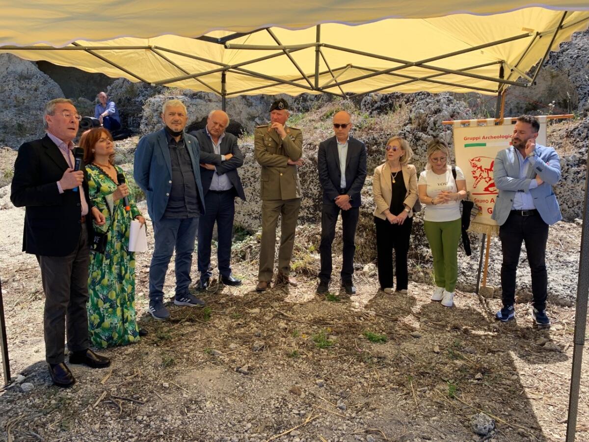 La rete virtuosa tra Soprintendenza, associazionismo, impresa. Torna a splendere l’area di Grotticelle - 
