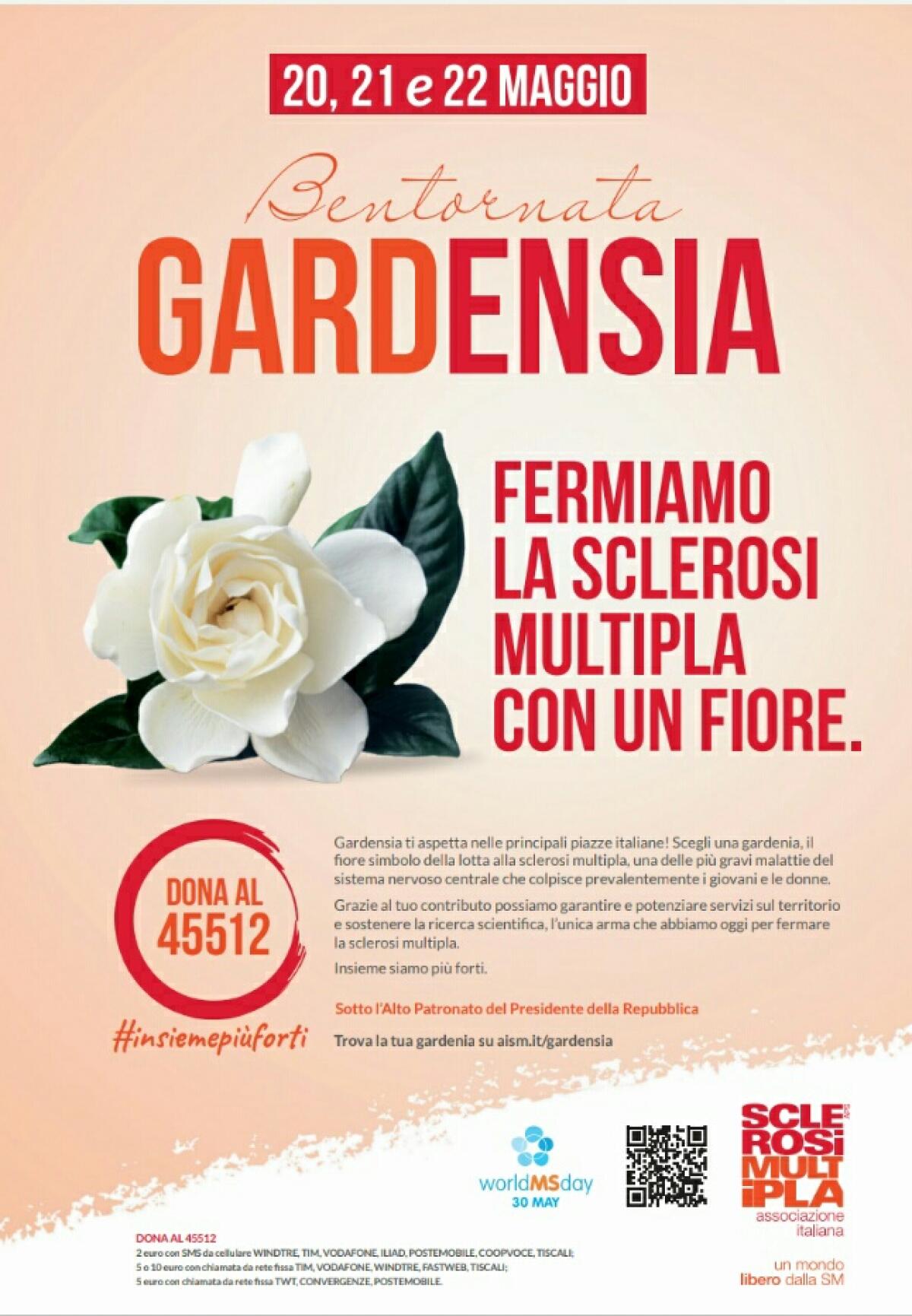 Anche a Gela la gardensia per fermare la sclerosi multipla - 