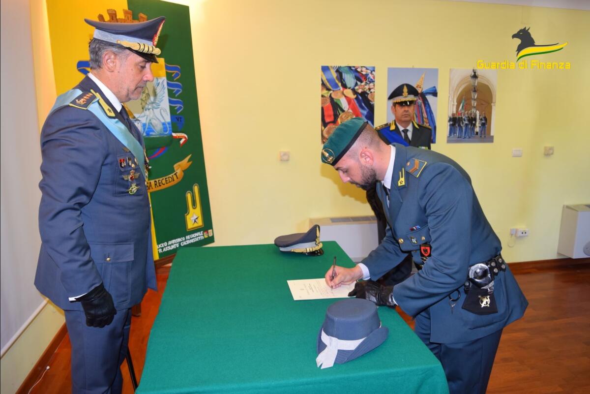 Giuramento del Vice Brigadiere Costarelli -