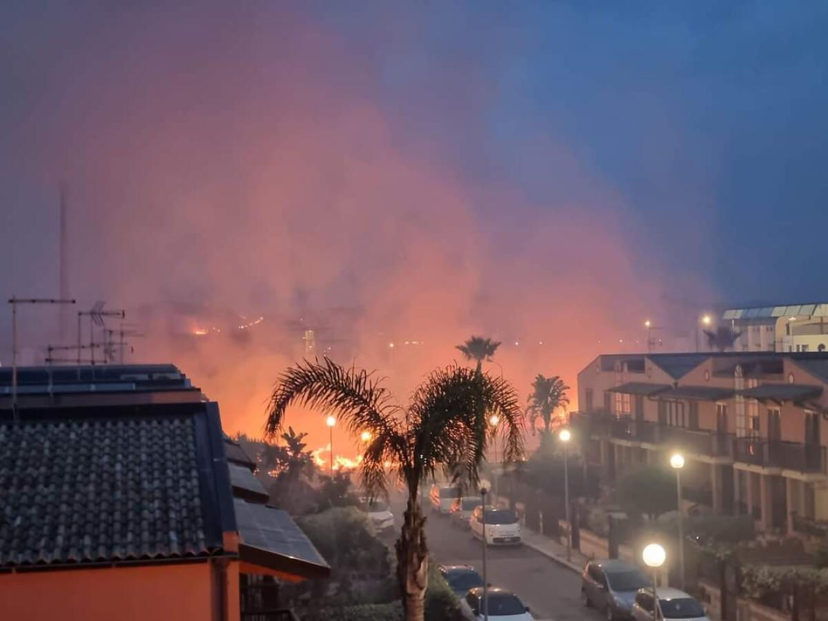 A fuoco Manfria e non solo... - 