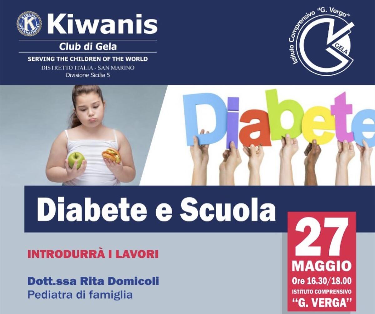 Kiwanis club, domani convegno alla "Verga" su "Diabete e scuola" - 