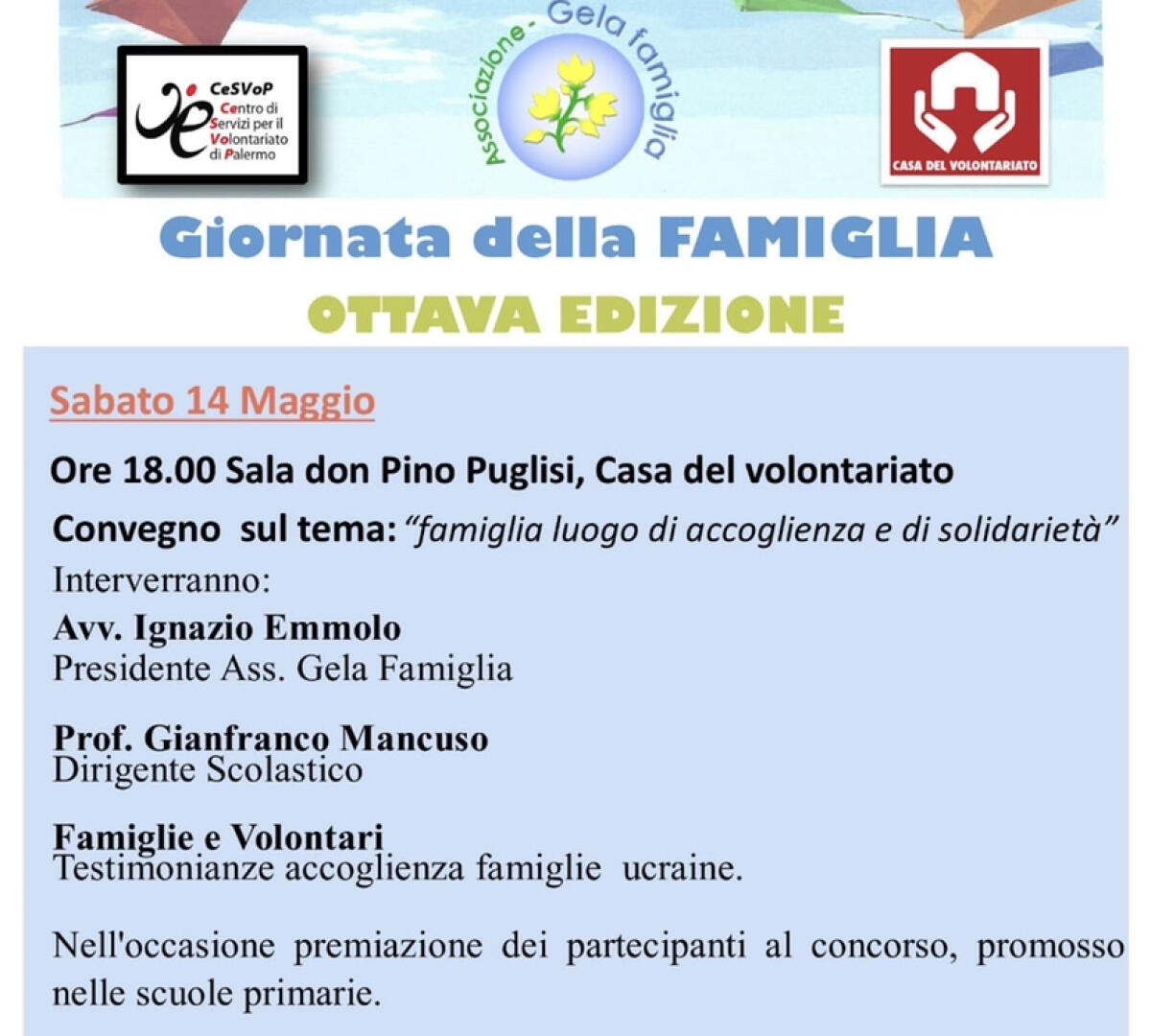 Giornata della famiglia, convegno e premiazioni alla Casa del volontariato - 