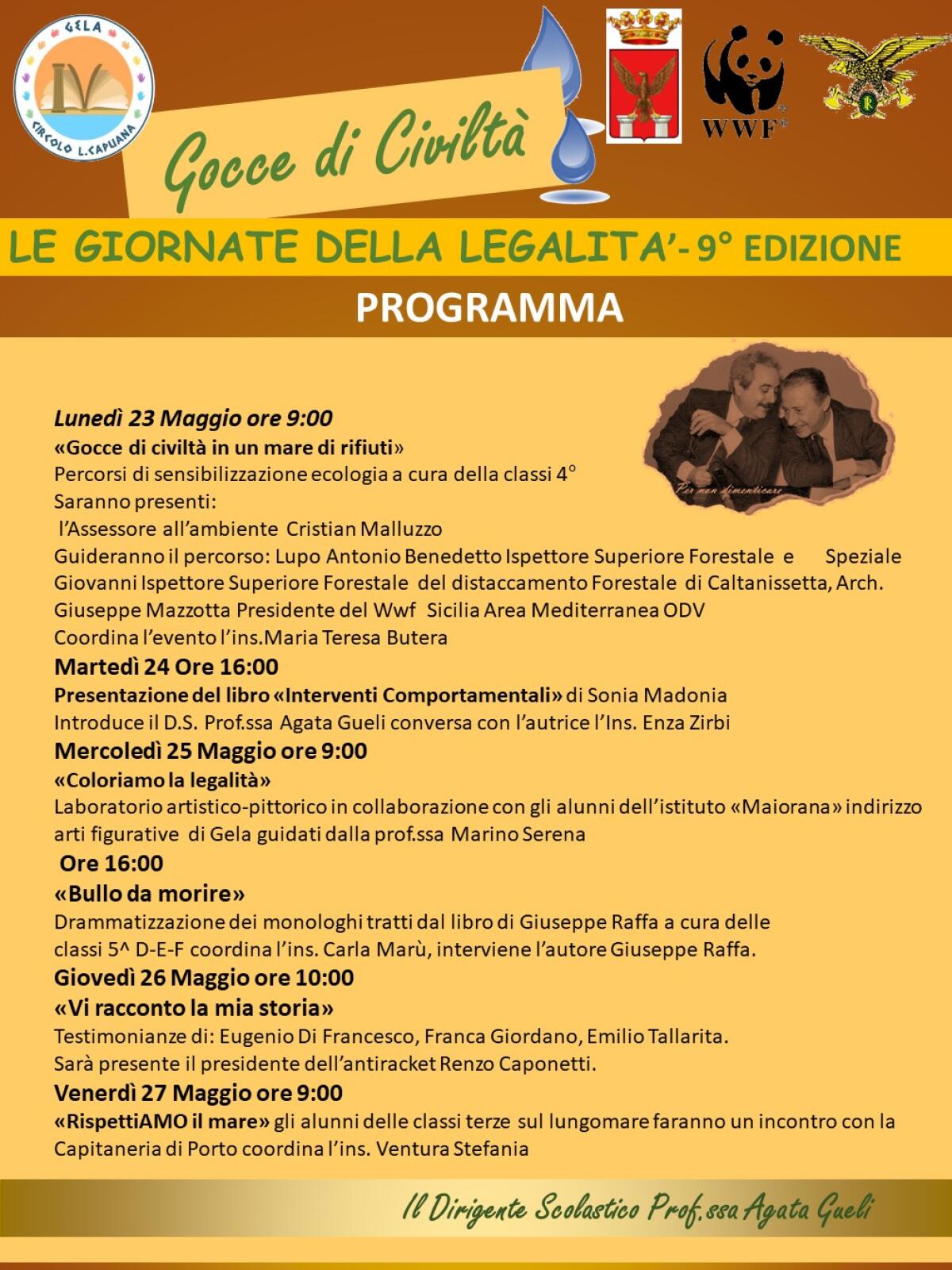 Le 'Gocce di civiltà' della scuola 'Luigi Capuana' - 