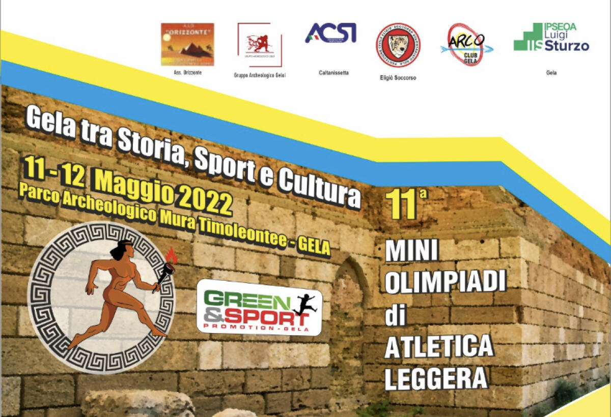 “Gela tra storia, sport e cultura”: tornano le Mini olimpiadi alle Mura Timoleontee   - 