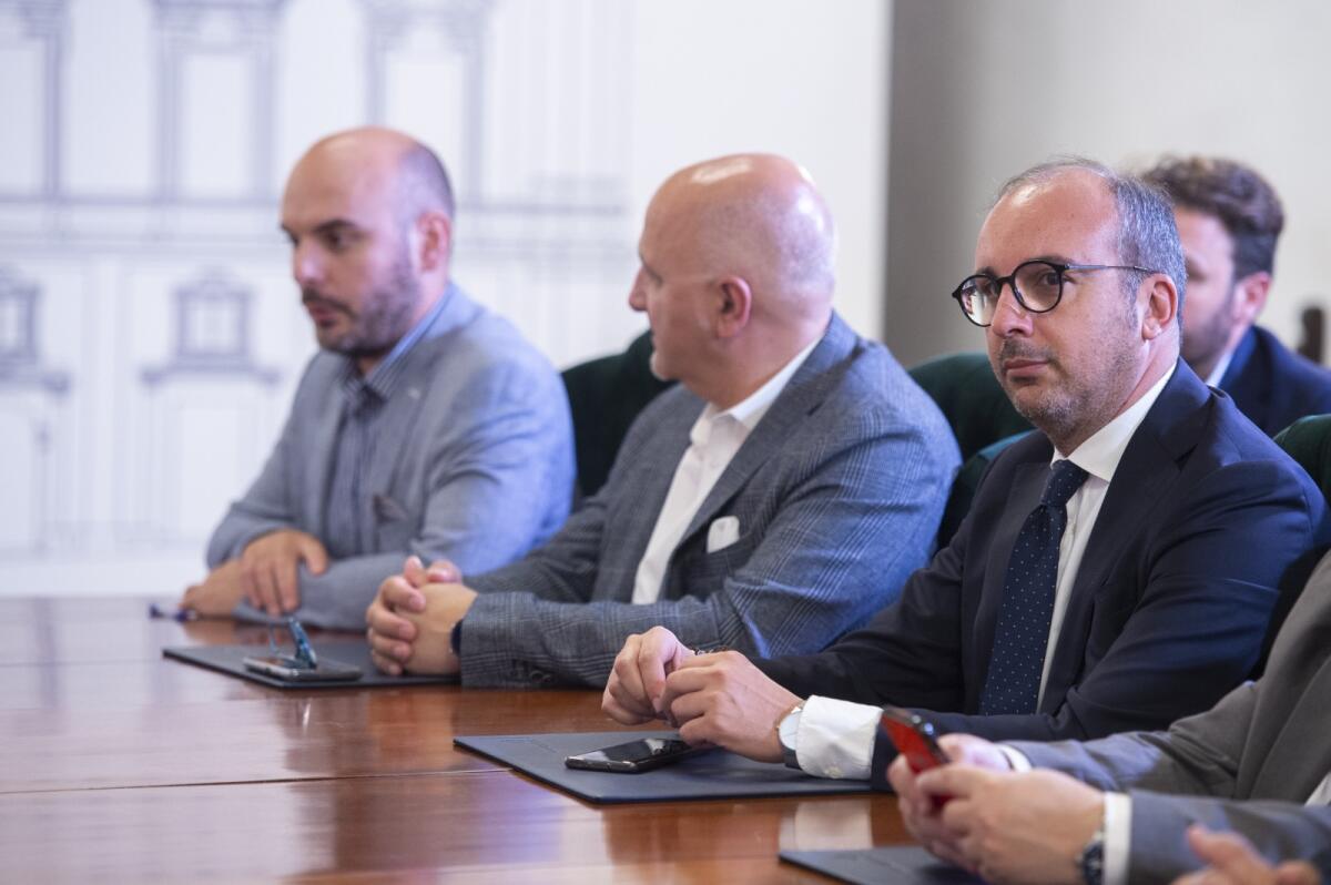 Incontro fra la Cgil ed il sindacato di Malta - 