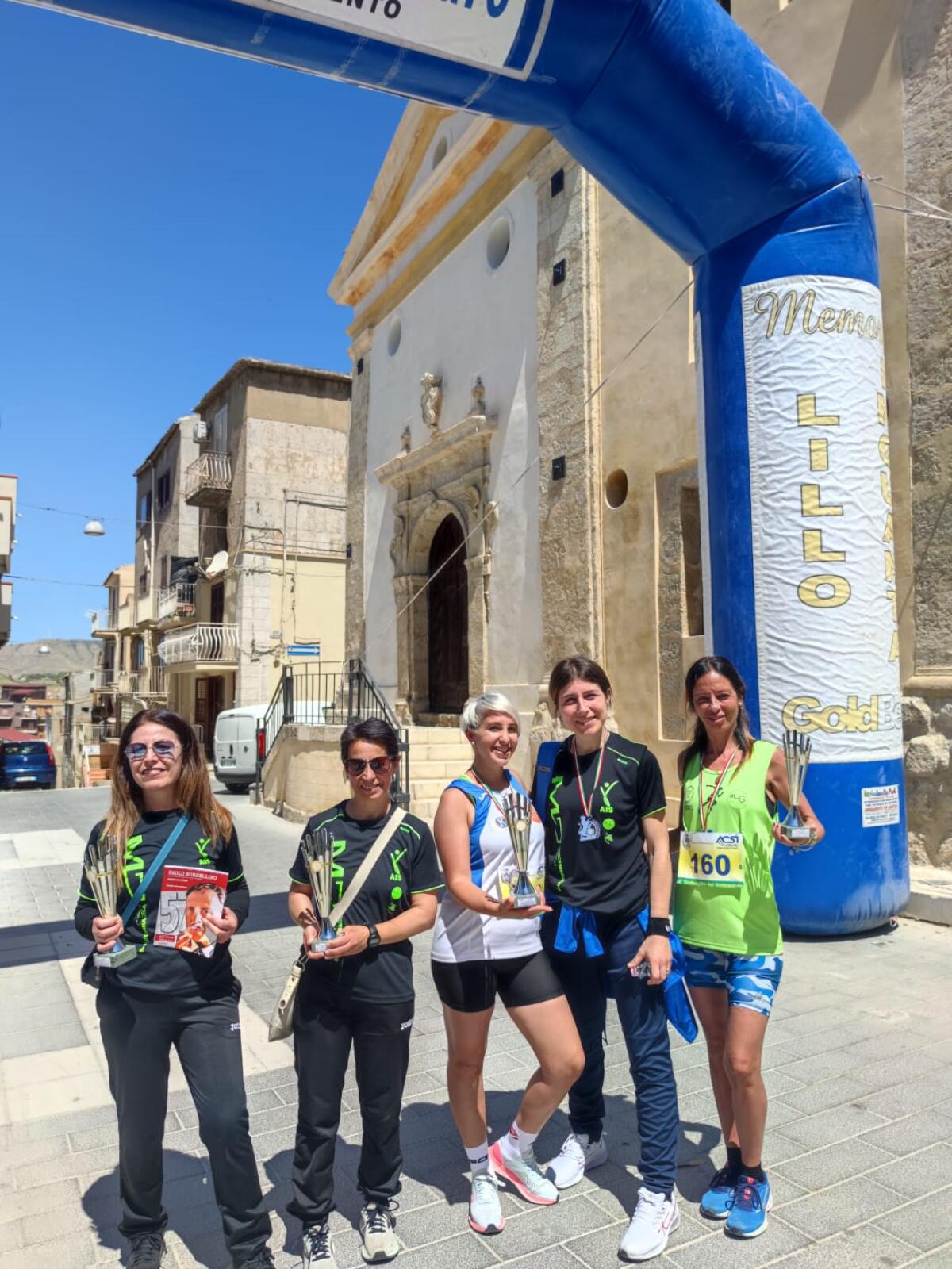 Le donne dell'Atletica Gela in volata a Palma di Monterchiaro - 