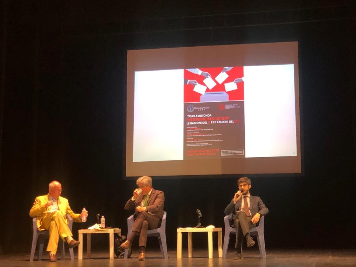 Referendum: alla Tavola rotonda sui 5 quesiti assente la città - 