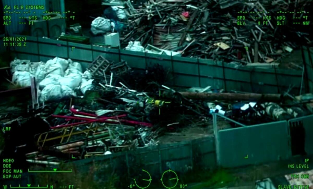 Telecamere che non perdonano: scoperta un'altra discarica abusiva - 