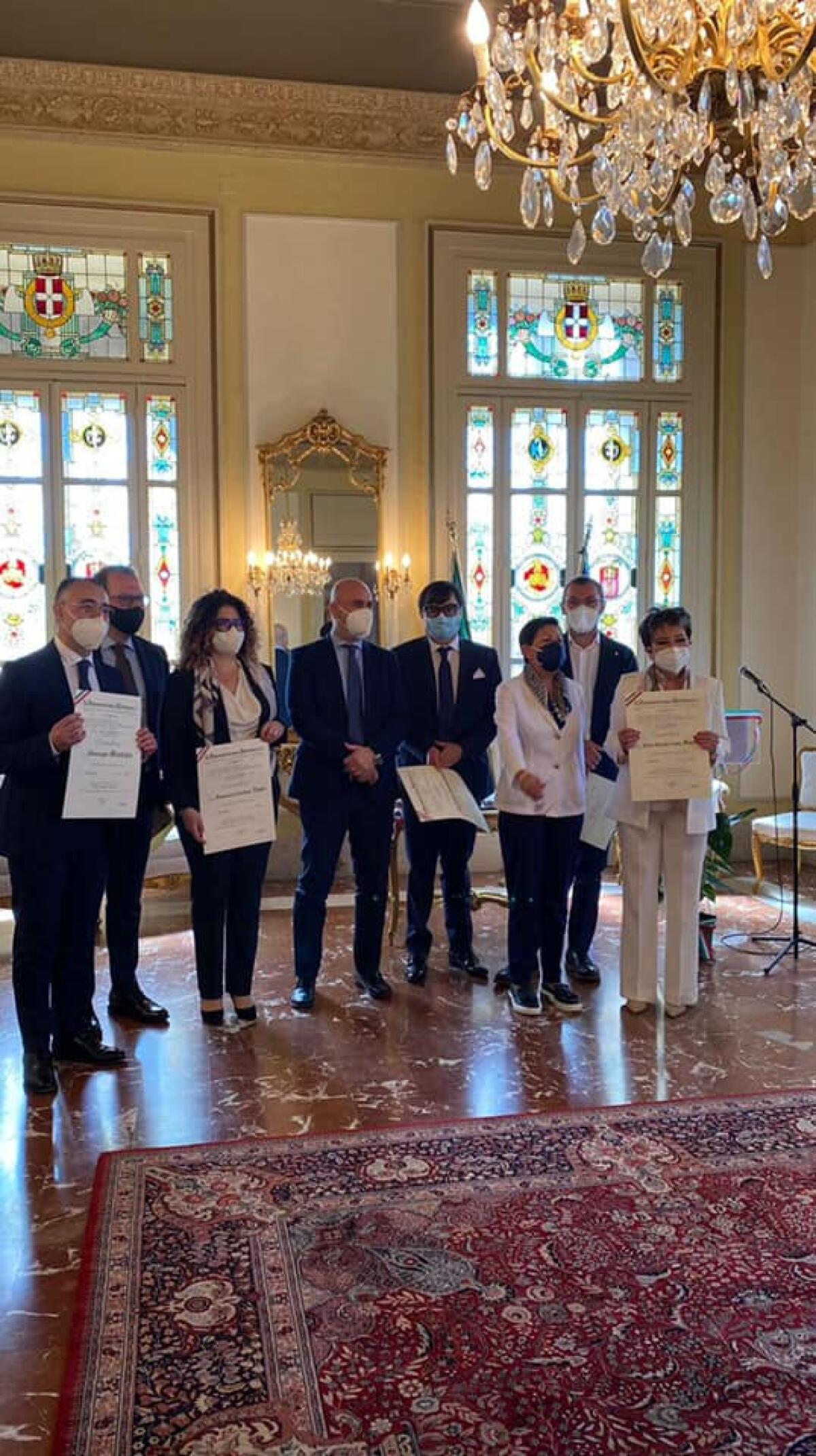 I medici insigniti dell'onorificenza di Cavalieri -