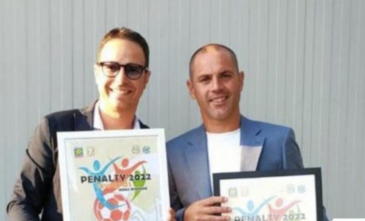 Fausciana e Ascia della Ssd Gela premiati al Penalty awards - 