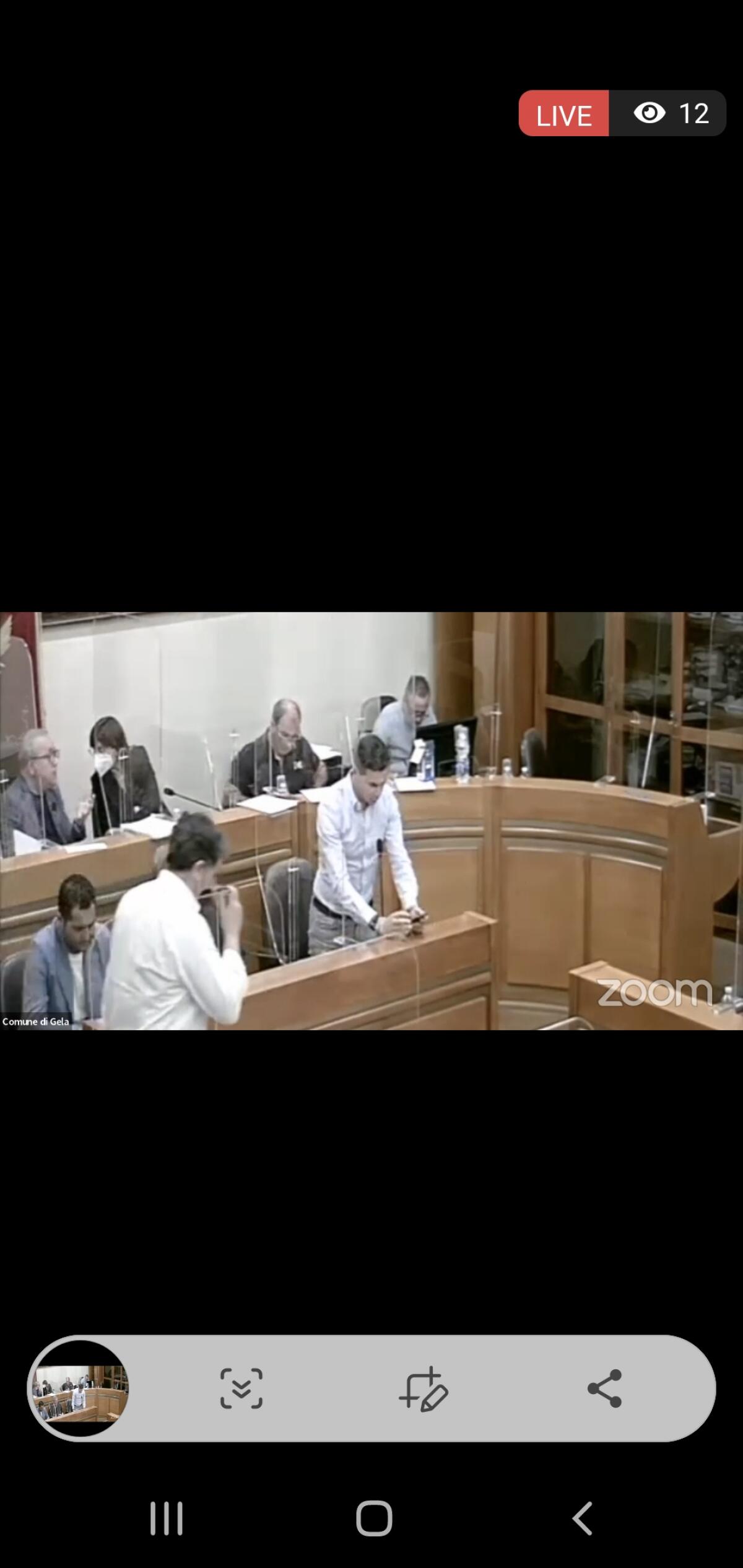 Seduta consiliare con la solita maggioranza slim - 