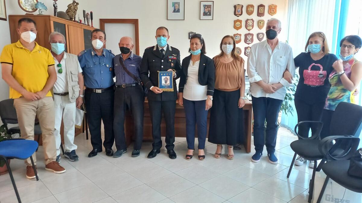 Associazione Nastro Azzurro in visita ai Carabinieri - 