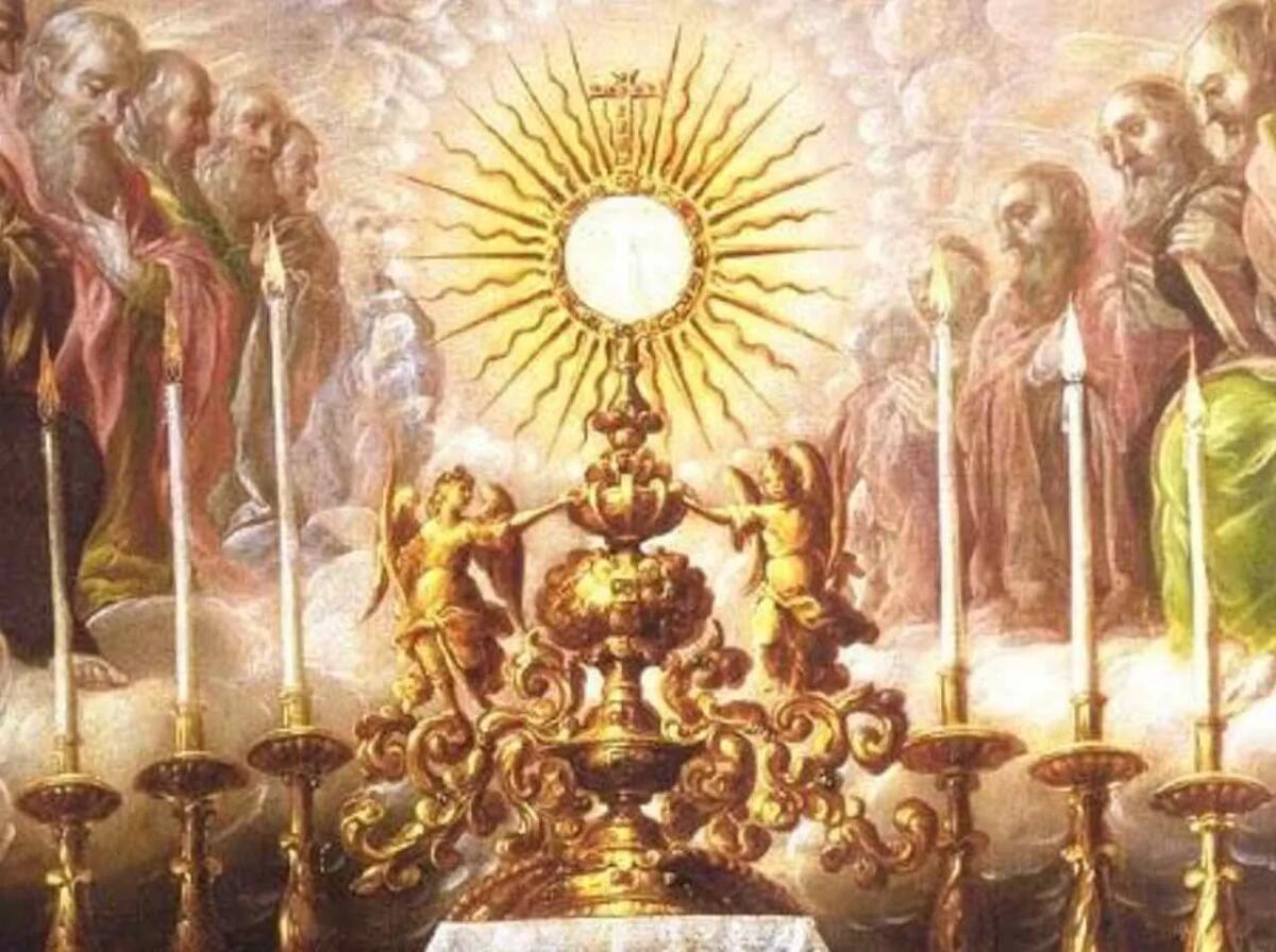 Il Corpus domini che chiude il periodo pasquale -