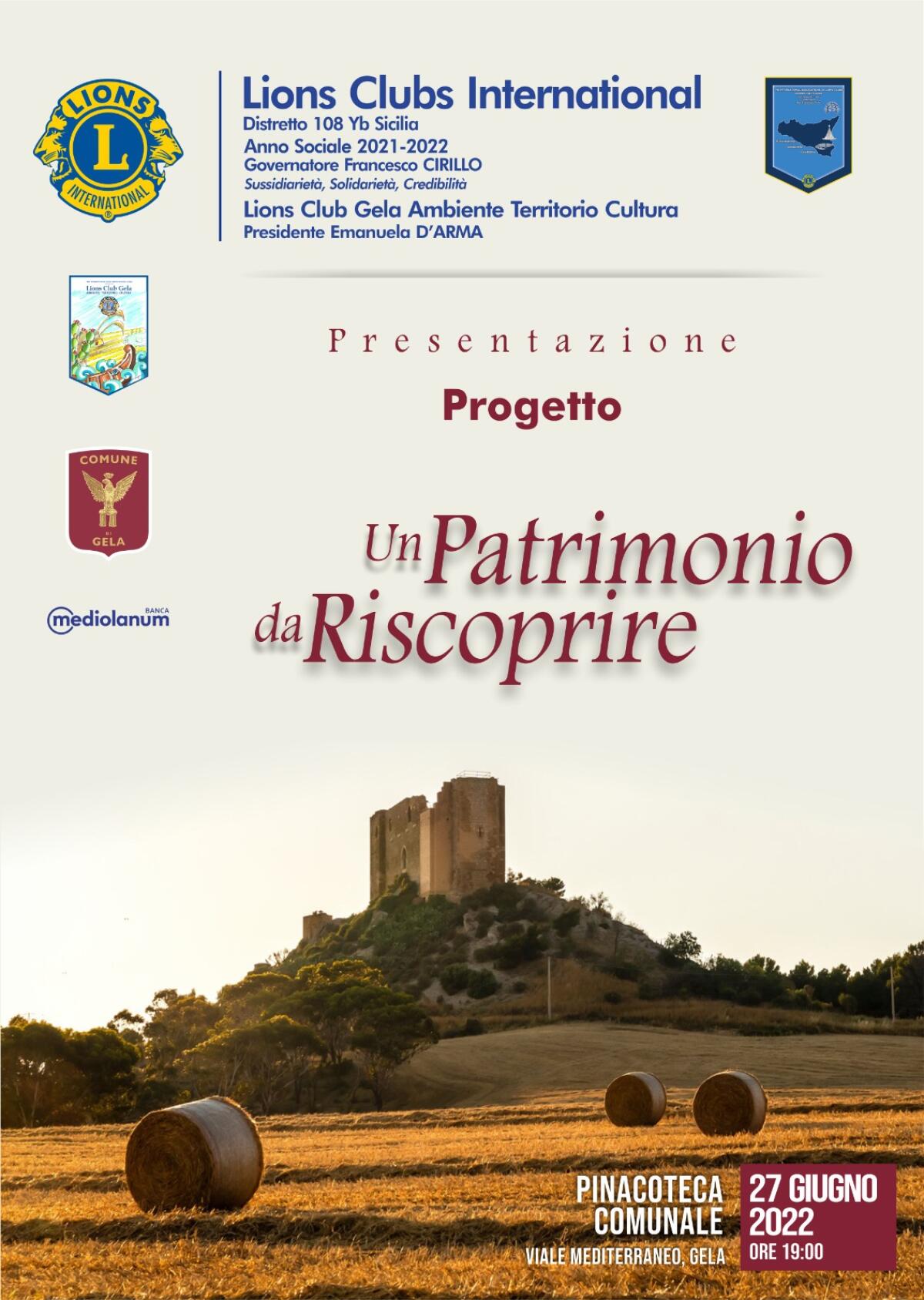 La meravigliosa Gela secondo il Lions ATC - 