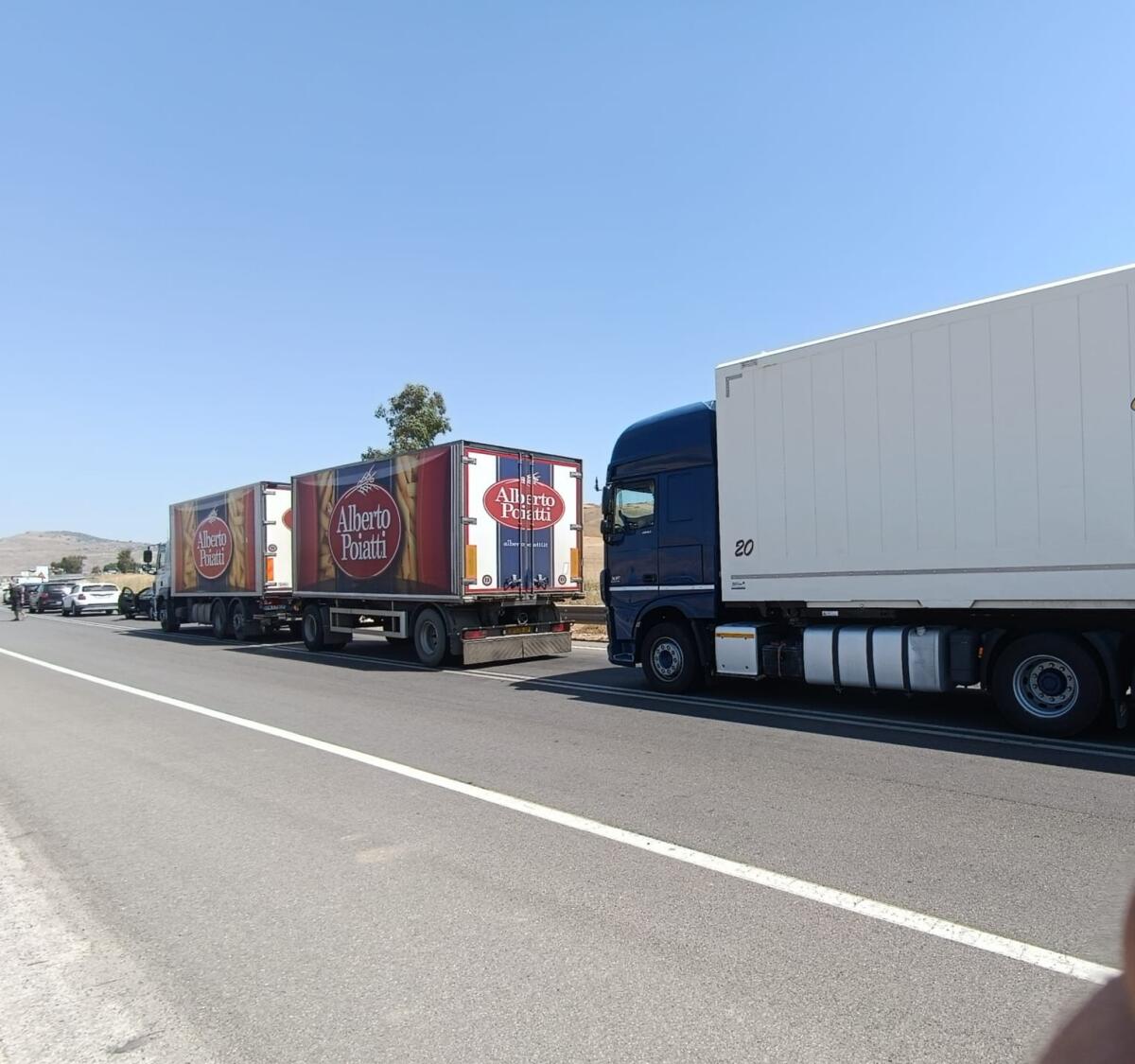 Lavori in corso e traffico bloccato sulla 626 -