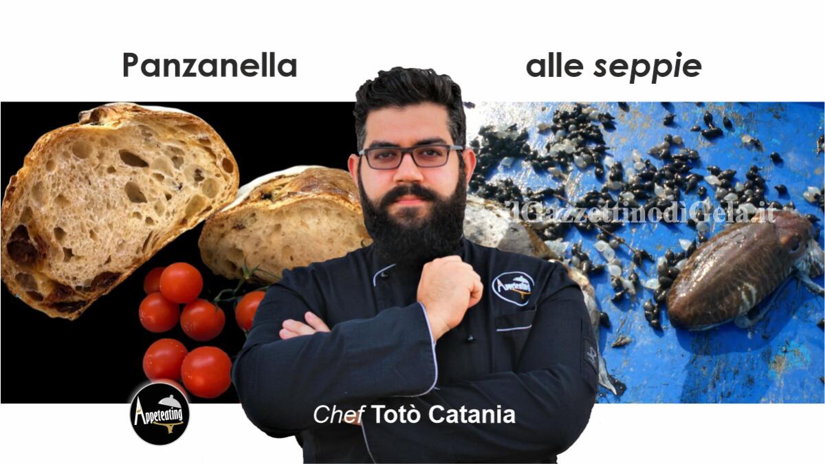 Lo chef Totò Catania propone: Panzanella alle seppie -