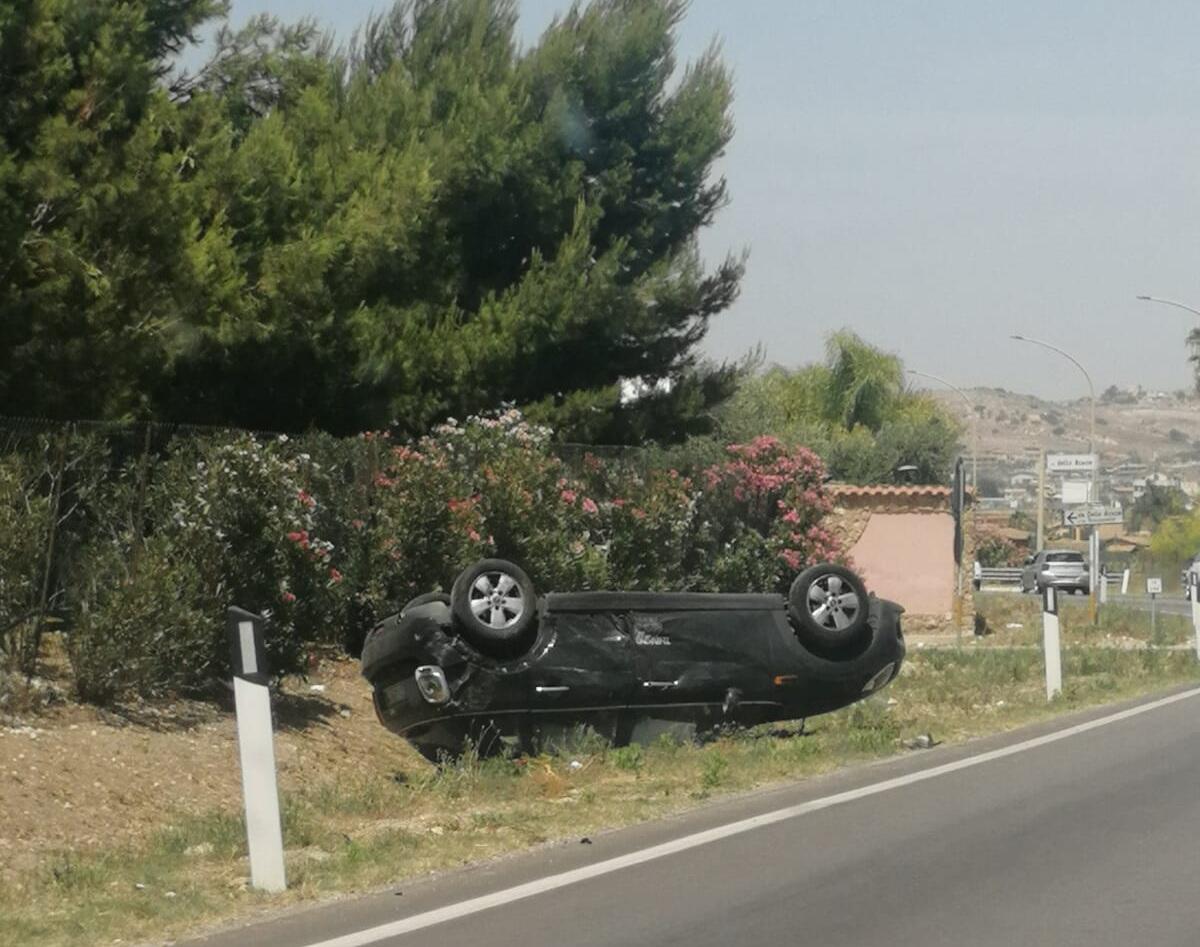 Scontro frontale sulla Ss 115 in zona Manfria - 