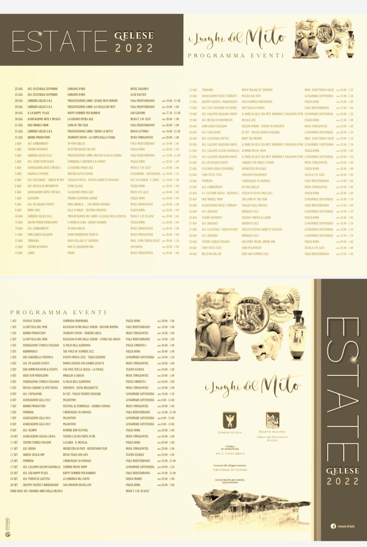Ecco gli appuntamenti dell’ estate gelese - 