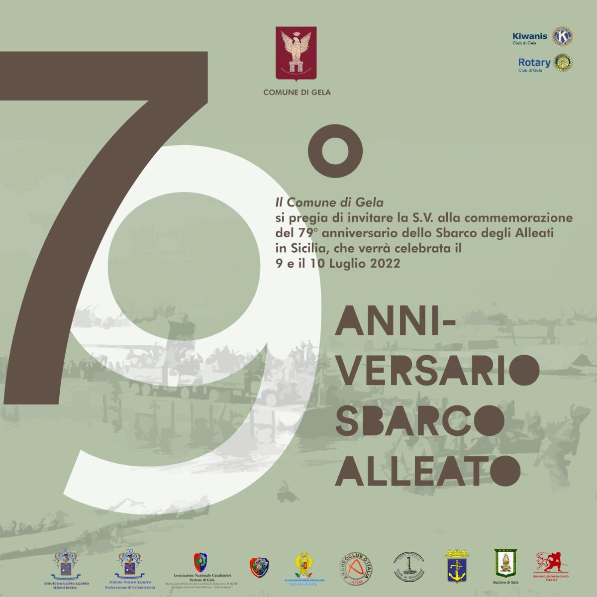 Tutto pronto per celebrare il 79°anniversario dello sbarco - 