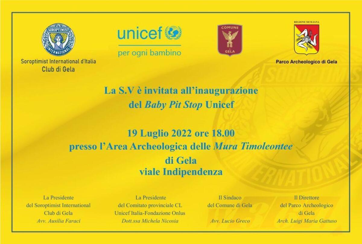 Martedì verrà inaugurato il primo baby pit stop - 