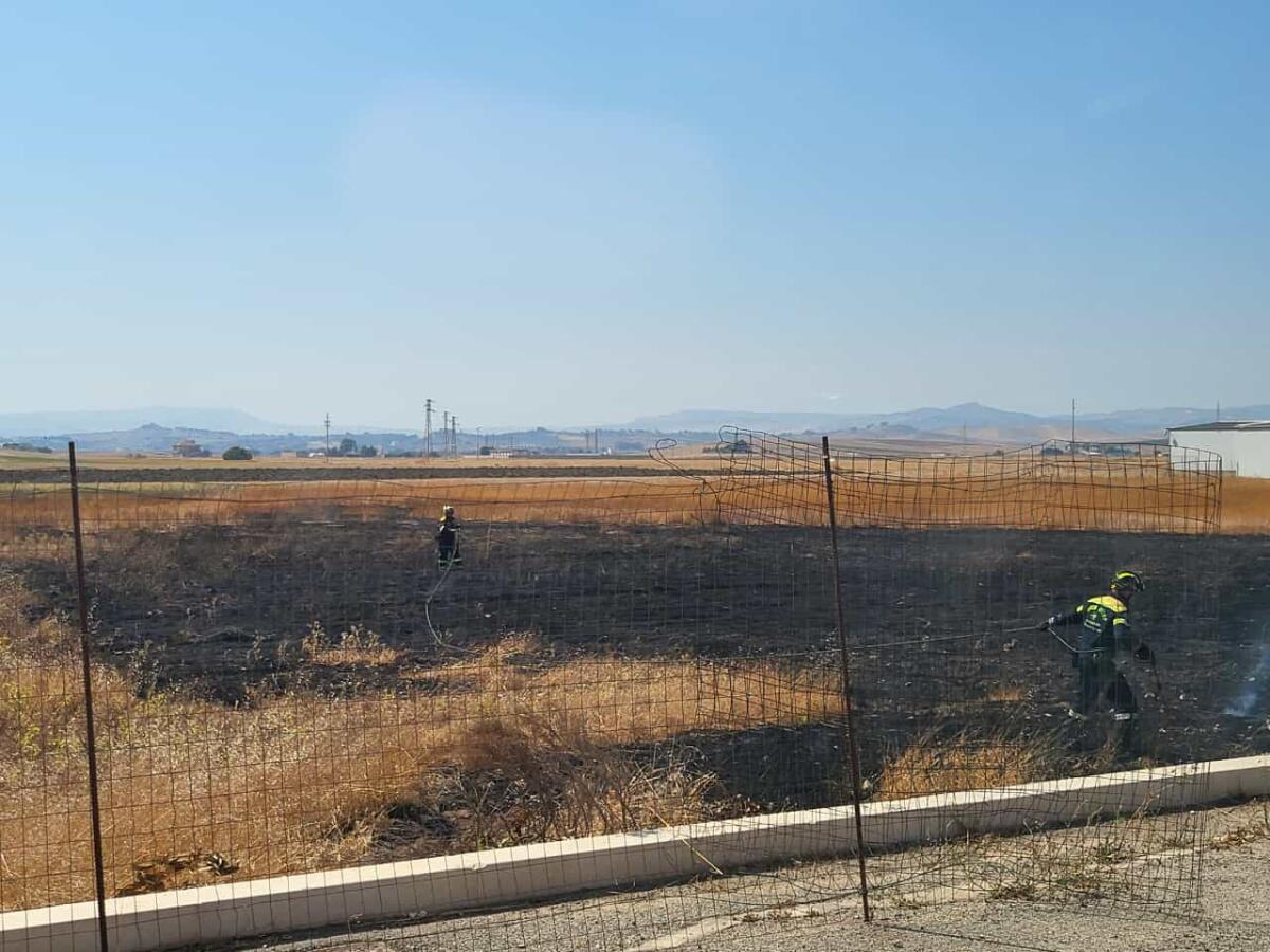 Due incendi contestuali: interviene anche la Protezione civile - 