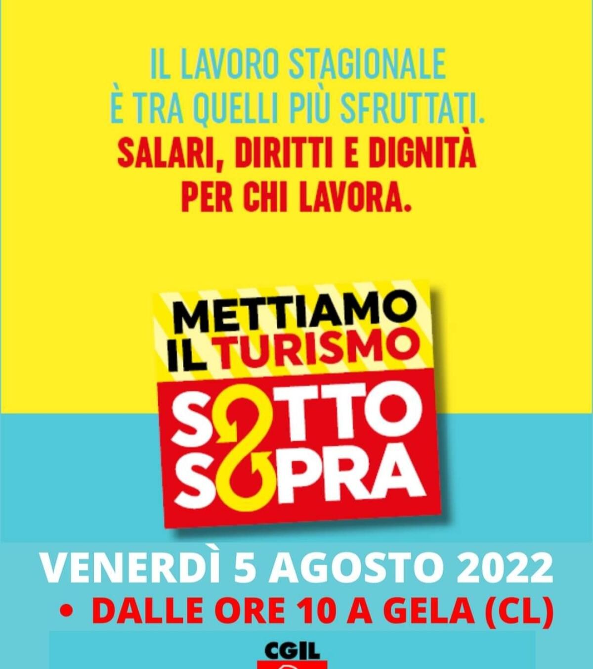 Il tour per la difesa del lavoro stagionale domani fa tappa a Gela - 