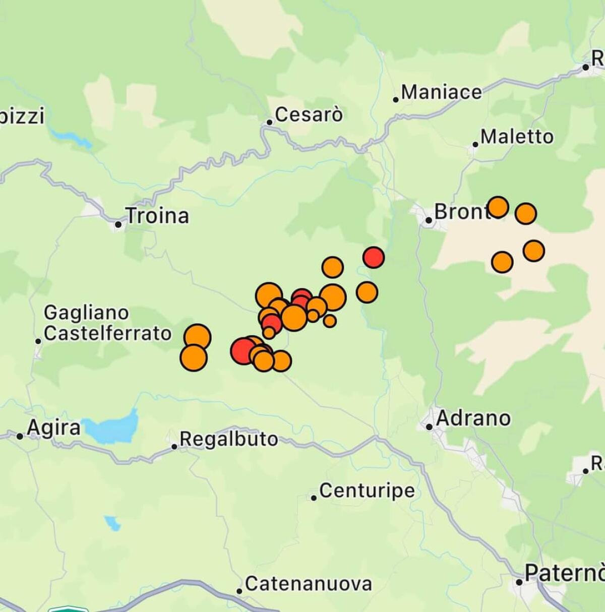 Terremoto da Bronte a Gela - 