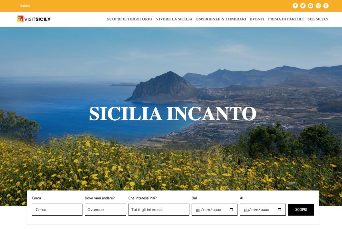 VisitSicily: ecco il nuovo portale turistico della Sicilia - 