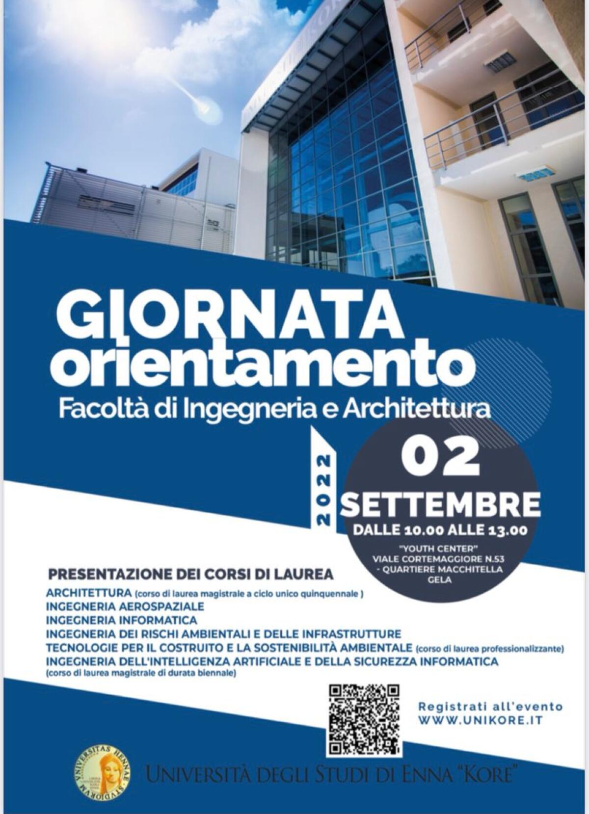 Giornata dell&#8217;orientamento universitario il 2 settembre - 