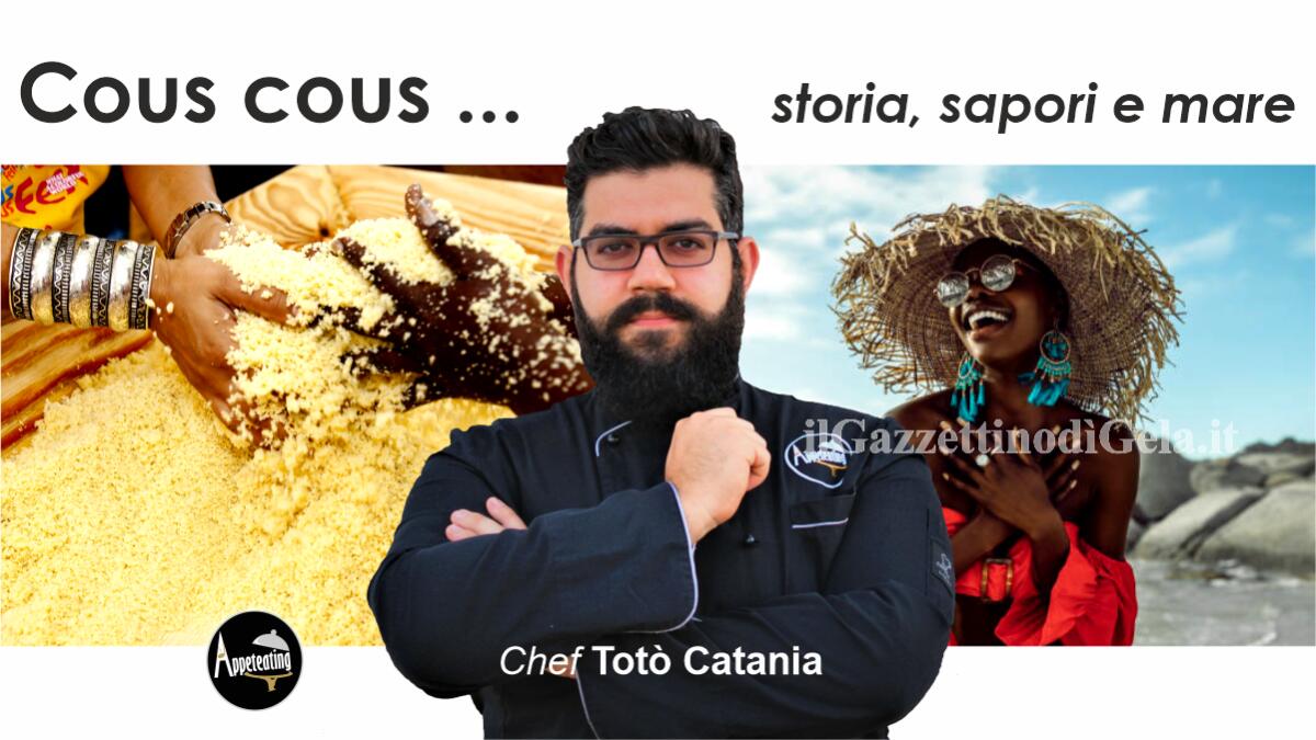Lo chef Totò Catania propone: Cous cous al salmone, mela verde e cipolla di Tropea -