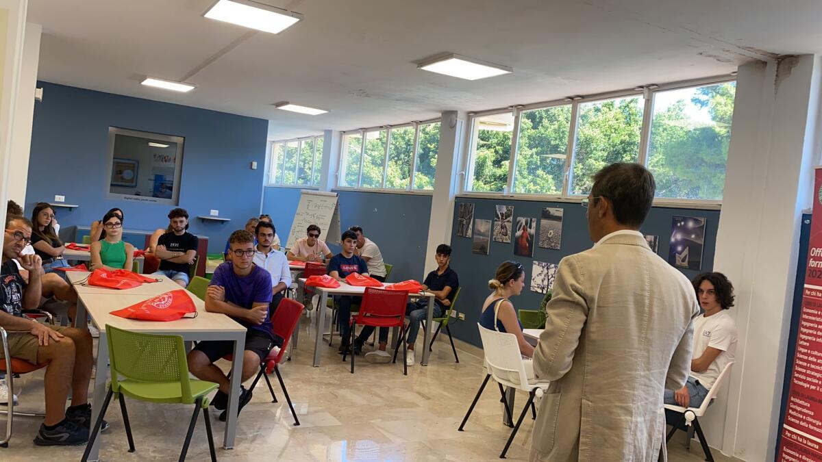 Giornata dell’ orientamento oggi con la Kore -