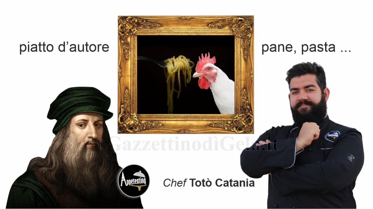Lo chef propone un piatto d’autore: Arte povera “pane e pasta” -