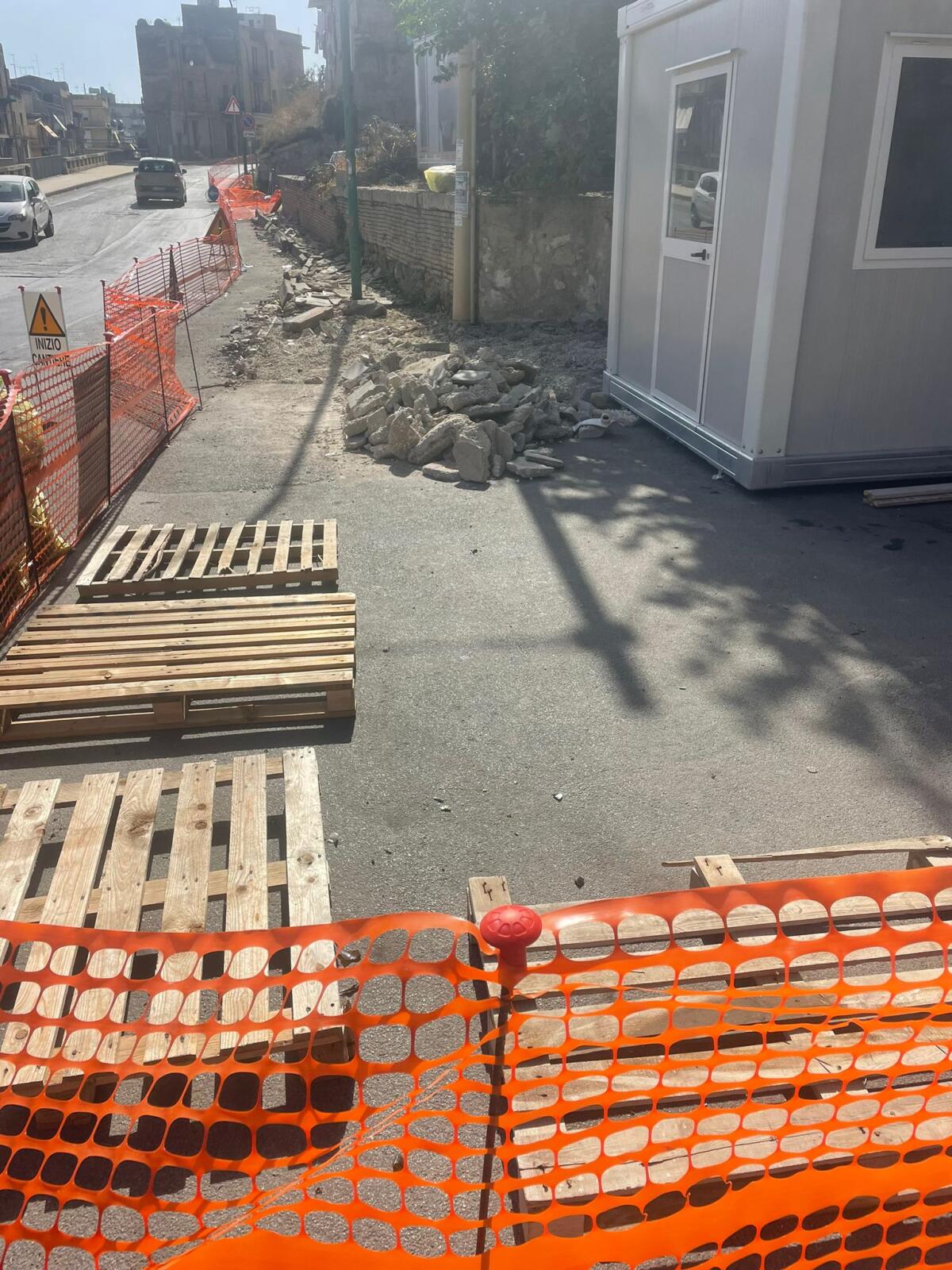 Lavori di riqualificazione in via Porta Vittoria - 