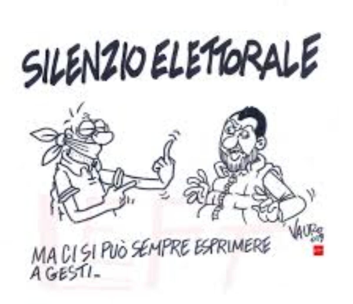 Silenzio prima del voto&#8230; ma non per i social e wapp - 